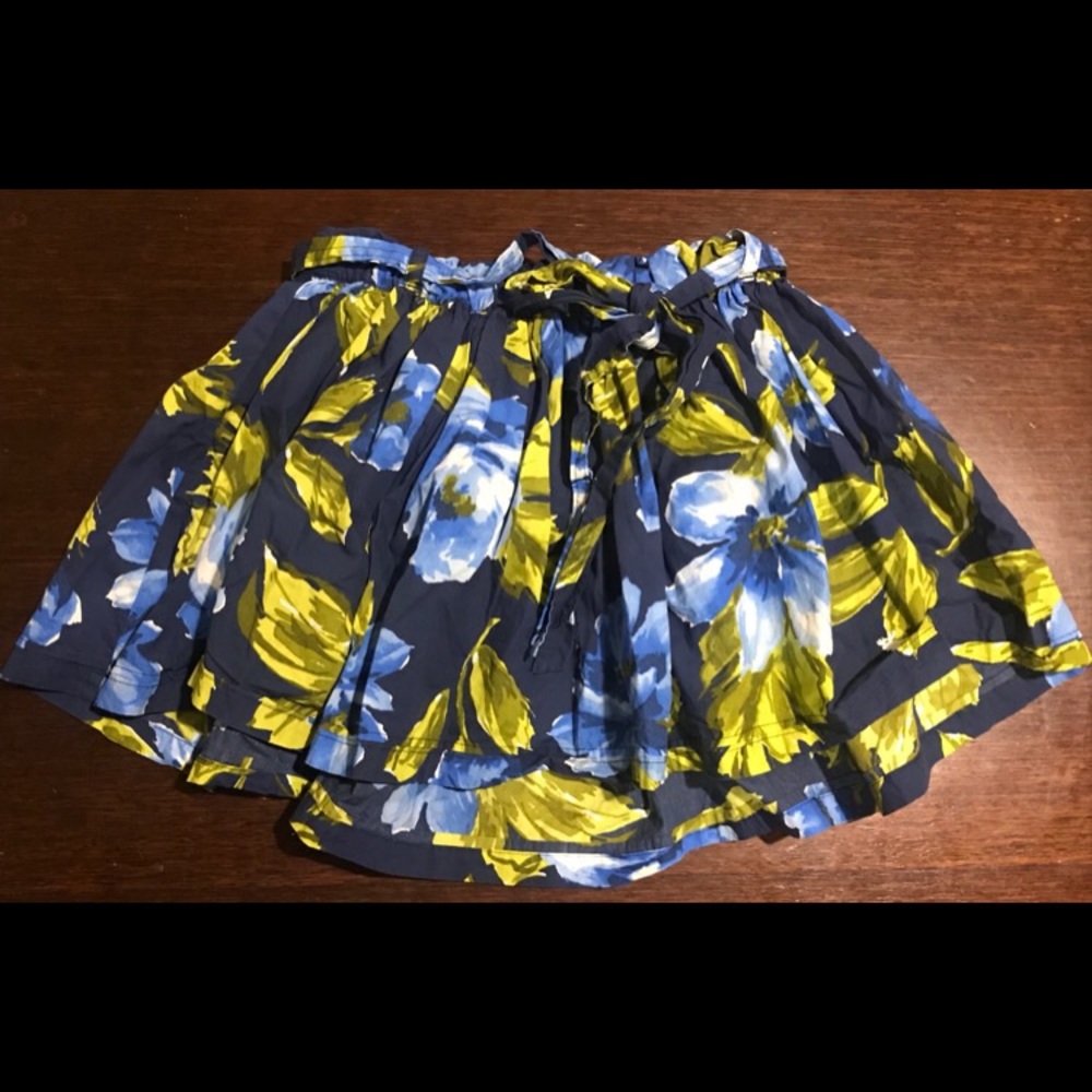 Abercrombie floral skirt